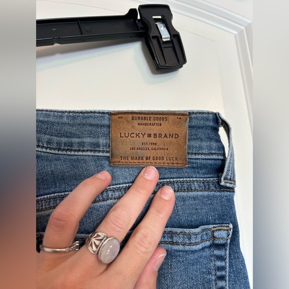 Lucky brand Ava crop Blue skinny low rise Women's Jeans - Picture 4 of 7